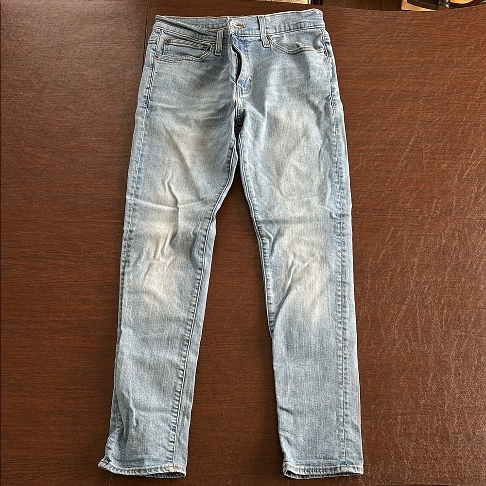 Jcrew Slim Fit Flex Blue Jeans with Vintage Wash